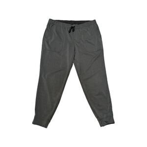 REI Co-Op Beyonder Knit Jogger Pants Gray Green Khaki Mens X-Large Sweatpants
